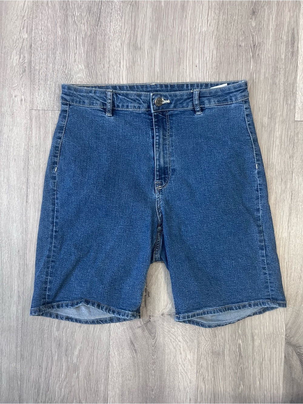 Blue Denim Jean Shorts